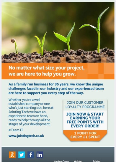 Jointing Tech are here to help you grow