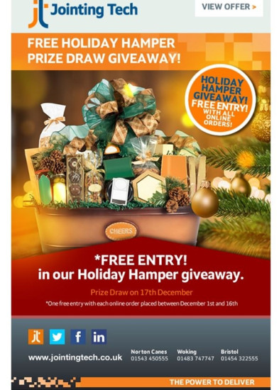 FREE Hamper Prize Draw Giveaway!