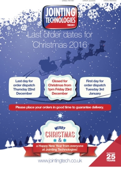 Jointing Tech Christmas Hours