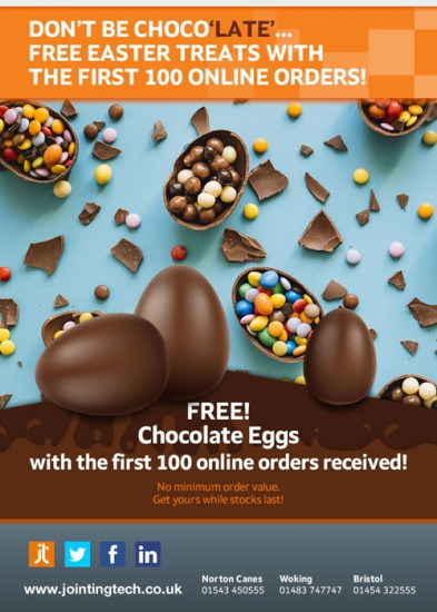 FREE Chocolate Eggs with First 100 Online Orders!