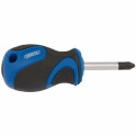 Stubby Screwdriver PZ No.2 (Un-insulated)