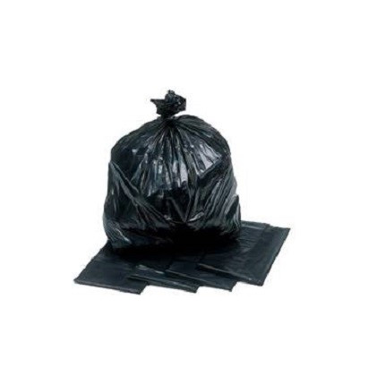 Black Bin Bags (Rolls of 10) - 100% Recycled LDPE