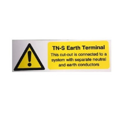 TN-S Earth Label