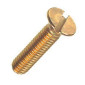 Brass Countersunk Slotted Head Screw