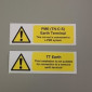 PME & Earth Warning Labels