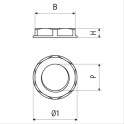 Cembre Nylon Lock Nuts 1143